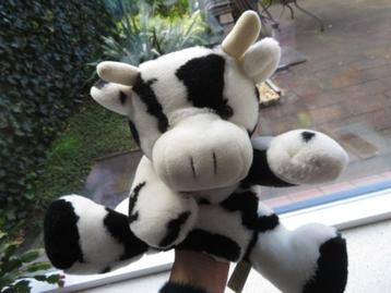 Handpop KOE van The Mini Farm merk Unitoys groot formaat beschikbaar voor biedingen