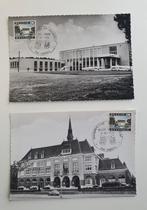 Belgie 2 x Koersel Gemeentehuis + Casino, Ophalen of Verzenden, 1960 tot 1980, Ongelopen, België en Luxemburg
