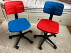 2 kinder Bureaustoelen Ikea, type Alrik., Ophalen