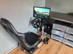 Playseat A1 GP + Logitech G27 + 22inch monitor + handrem, Playseat of Racestoel, Zo goed als nieuw, Ophalen