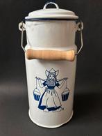 Wit Emaille Melkkan, Antiek en Kunst, Antiek | Emaille, Ophalen of Verzenden