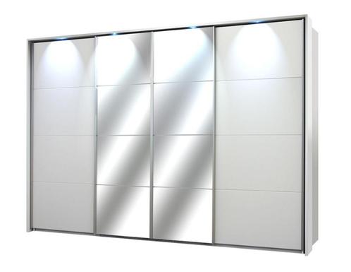 Kledingkast - Haco Schuifdeurkast Synchroon 315 cm, Huis en Inrichting, Kasten | Kledingkasten, Zo goed als nieuw, 200 cm of meer