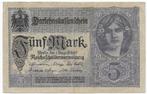 Duitsland 5 Mark Biljet 1917 P56b, Verzenden, Duitsland, Los biljet