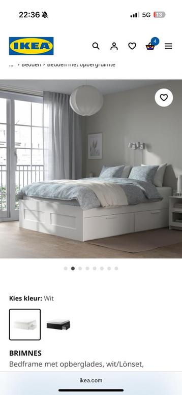 Brimnes Bed  beschikbaar voor biedingen
