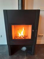 Mats Leenders houtkachel kleur zwart., Huis en Inrichting, Kachels, Ophalen, Houtkachel, Zo goed als nieuw, Vrijstaand