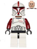 Lego Star Wars Clone Trooper Captain (phase 1) Scowl, Ophalen of Verzenden, Zo goed als nieuw, Losse stenen, Lego