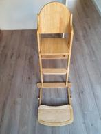 NETTE EN ZEER STERKE TRIP TRAP KINDERSTOEL BLANK EIKEN, Kinderen en Baby's, Kinderstoelen, Ophalen of Verzenden, Gebruikt, Meegroeistoel
