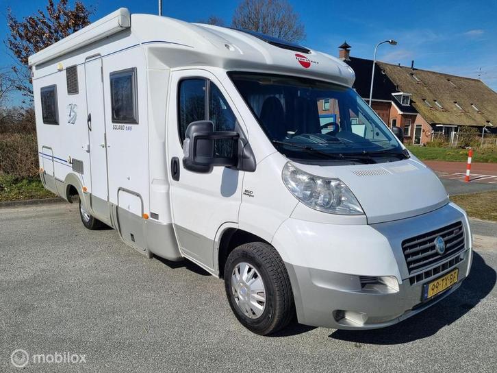 Burstner Solano T615 Half-integraal Airco 158pk Trekhaak, Caravans en Kamperen, Campers, Bedrijf, tot en met 4, Half-integraal