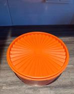 Vintage Tupperware bewaarbak 1204-20, Ophalen of Verzenden, Zo goed als nieuw, Oranje, Bak of Kom