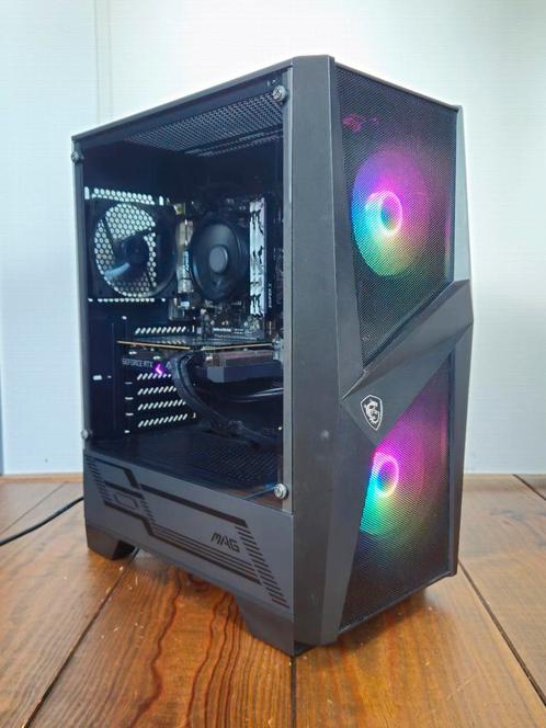 Mid-range Game-PC - RTX 3060 / Ryzen 5 / Windows 11, Computers en Software, Desktop Pc's, Zo goed als nieuw, 3 tot 4 Ghz, HDD
