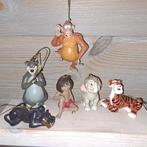 Disney Vintage set van 6 Jungle Book Storybook ornamenten, Ophalen of Verzenden, Leeuwenkoning of Jungle Boek, Zo goed als nieuw
