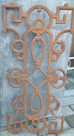 Deurrooster gietijzer finn 68/30,5 in twee kleuren., Antiek en Kunst, Curiosa en Brocante, Ophalen of Verzenden