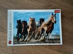 Nieuwe mooie paarden puzzel van 1000 stukjes, Ophalen of Verzenden, 500 t/m 1500 stukjes, Nieuw, Legpuzzel