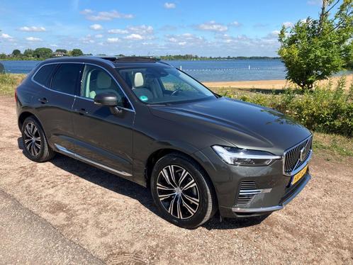 Volvo XC60 T6 Twin Engine 340pk Geartronic AWD 2021 Grijs, Auto's, Volvo, Bedrijf, XC60, ABS, Achteruitrijcamera, Adaptive Cruise Control