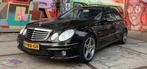Mercedes-Benz Mercedes E63 AMG W211 2007 Youngtimer Zwart, Auto's, Automaat, Achterwielaandrijving, Zwart, Leder