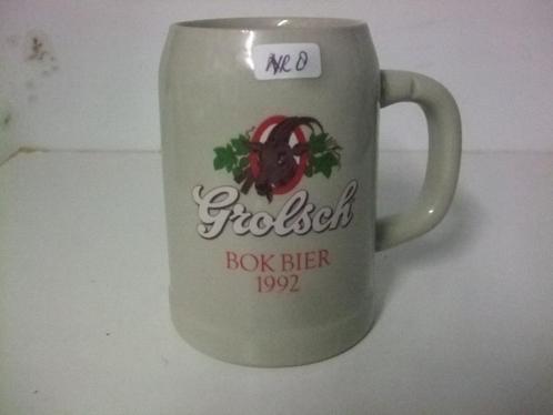 Grolsch pul (nr.8) Bokbier `1992, Verzamelen, Biermerken, Nieuw, Pul(len), Grolsch, Ophalen of Verzenden