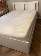 Ikea bed met lades, lattenbodems en matras 206x150x95, Huis en Inrichting, Slaapkamer | Bedden, Ophalen, Wit, Tweepersoons, 140 cm