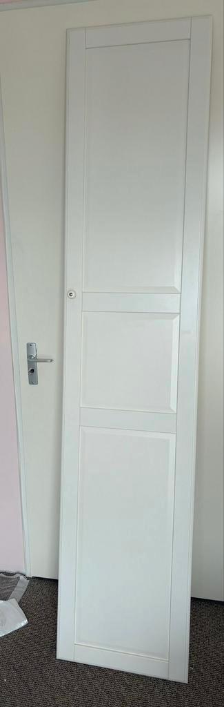 2x IKEA Pax Facet Kastdeuren 50x229 Wit, Huis en Inrichting, Kasten | Kledingkasten, Gebruikt, 200 cm of meer, 50 tot 100 cm, 50 tot 75 cm