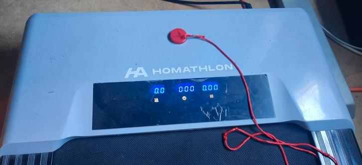 Homathlon Loopband - Compact en Efficiënt, Sport en Fitness, Fitnessapparatuur, Gebruikt, Loopband, Benen, Kunststof, Ophalen