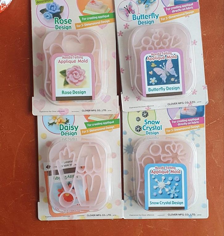4 Clover Mallen voor 3D Vilten, Hobby en Vrije tijd, Knutselen, Ophalen of Verzenden