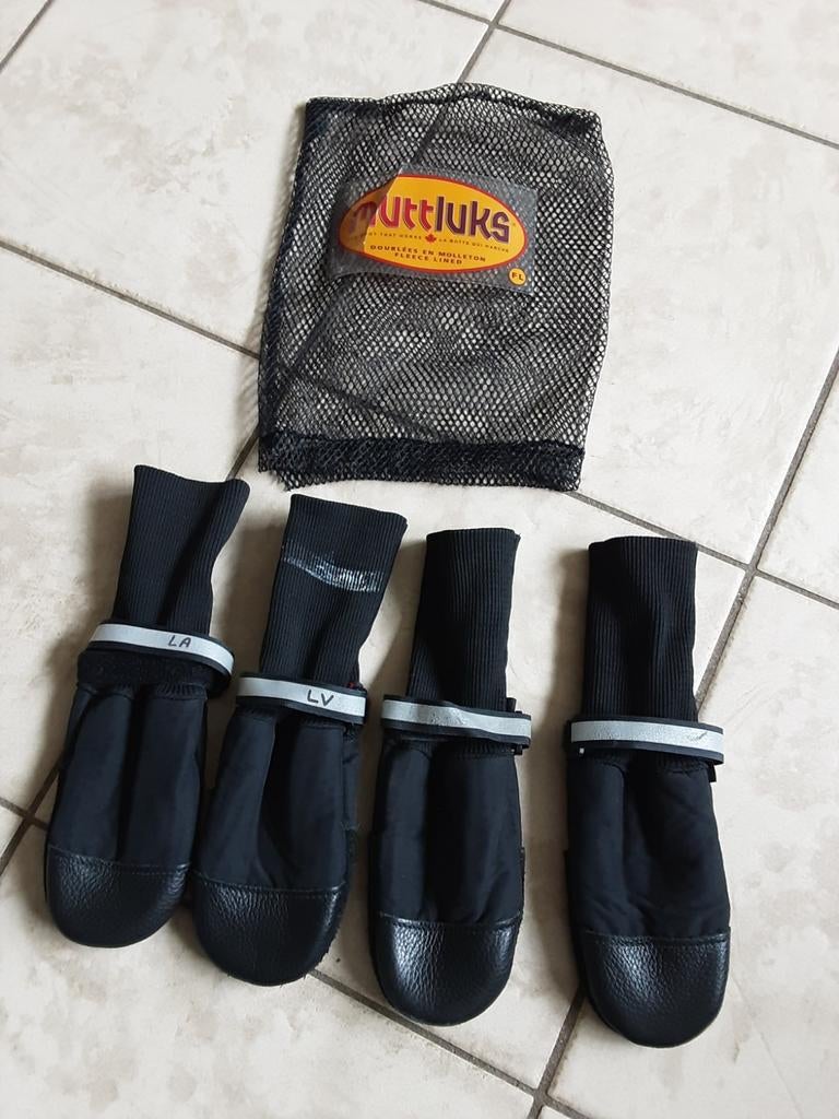 Muttlucks hondenschoenen L, Ophalen of Verzenden, Zo goed als nieuw