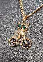 Prachtige 14k gouden hanger uniek, Montageweg 35, Nieuw, Ophalen of Verzenden, La Myrla Jewelry