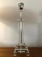 Tafellamp, glas, Hollywood Regency, vintage, jr 70/80, Ophalen of Verzenden