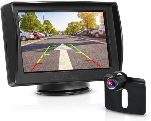 Boscam K3 Achteruitrijcamera met monitor, bekabeld, Auto diversen, Auto-accessoires, Nieuw, Ophalen of Verzenden