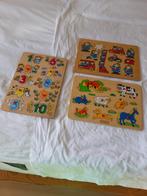 3 Nieuwe Houten Puzzels - Ook Los Te Koop!., 2 tot 4 jaar, 10 tot 50 stukjes, Nieuw, Ophalen of Verzenden