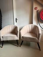 Roze kuipstoelen (2 stuks), Huis en Inrichting, Stoelen, Ophalen, Gebruikt, Twee, Overige kleuren