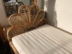 Bamboe bed (kan in overleg bezorgd worden), 90 cm, Eenpersoons, Bohemian, Bruin