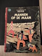 Kuifje - Mannen op de Maan (Oorspr. 1954), Eén stripboek, Ophalen of Verzenden, Gelezen, Hergé