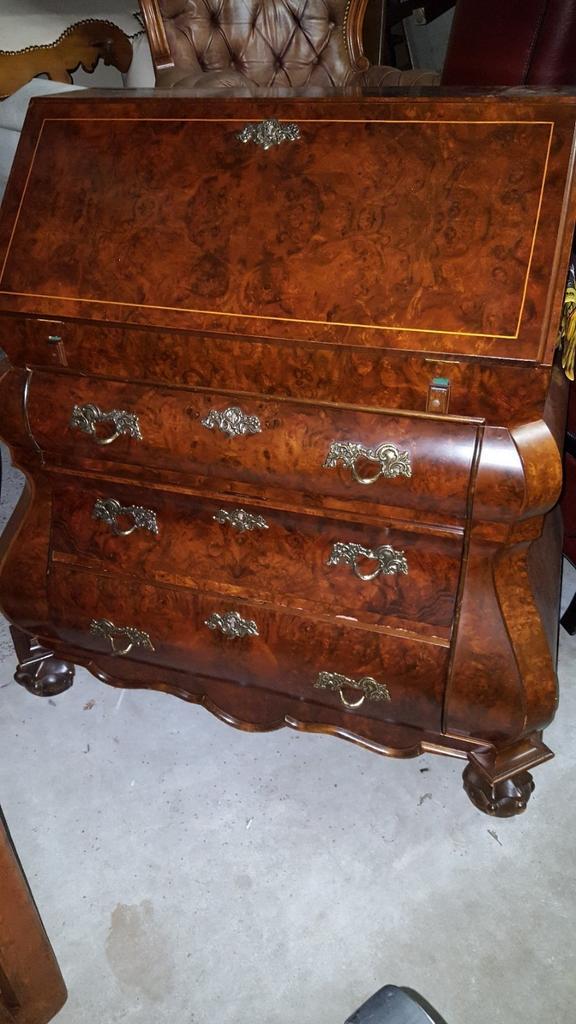 Wortelen barok secretaire, Huis en Inrichting, Kasten | Ladekasten, Minder dan 100 cm, 50 tot 100 cm, 25 tot 50 cm, Ophalen