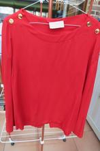 Blouse rood zijde Kaos jeans mt 40 (it44), Kleding | Dames, Maat 38/40 (M), Ophalen of Verzenden, Zo goed als nieuw, Kaos jeans