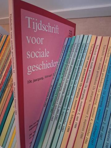 Tijdschrift voor sociale geschiedenis 1975 t/m 1997 beschikbaar voor biedingen