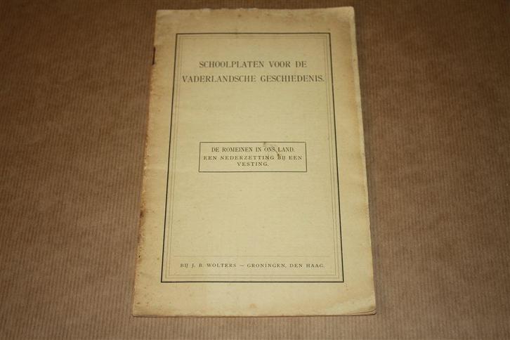 Schoolplaten v/d Vad. Gesch - De Romeinen in ons land, Boeken, Geschiedenis | Vaderland, Gelezen, 20e eeuw of later, Ophalen of Verzenden