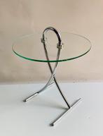 Rolf Benz glazen design bijzettafel, Ophalen of Verzenden, Huis en Inrichting