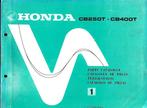 Honda CB250 T CB400 T Parts list (4534z), Verzenden, Honda