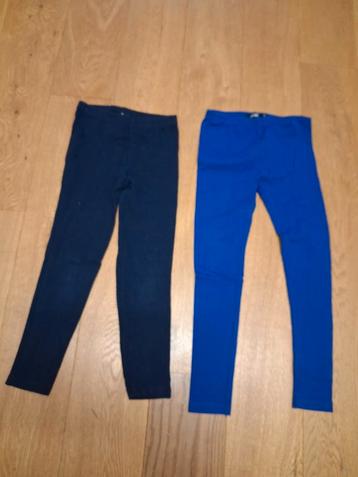 2 leggings maat 116 beschikbaar voor biedingen