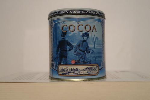 Vintage blik van Houten Cacao,  Vaals, Verzamelen, Blikken, Ophalen of Verzenden