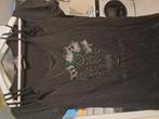 Dames Philip plein tshirt, Ophalen, Zwart, Maat 46/48 (XL) of groter, Zo goed als nieuw