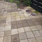 Gratis 90m2 tegels 30x30 - Mag in delen weg, Gebruikt, Ophalen of Verzenden, 10 m² of meer, Beton