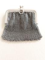 antiek zilver beursje voor chatelaine, maliënkolder, Antiek en Kunst, Ophalen of Verzenden