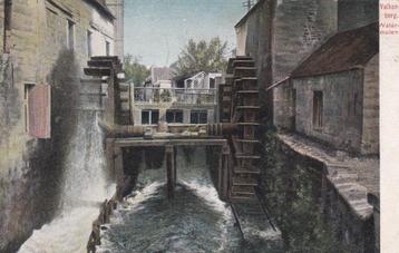 valkenburg 1910  watermolen tekst/zegel beschikbaar voor biedingen