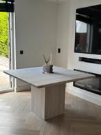 Travertin eettafel vierkant, Ophalen, Overige materialen, Vierkant, Zo goed als nieuw