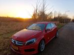 Mercedes-Benz A-Klasse A180 1.6 Blue Efficiency 2013 Rood, Auto's, Mercedes-Benz, Voorwielaandrijving, USB, 4 cilinders, Leder en Stof