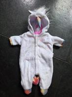 BABY born unicorn onesie poppenromper, Ophalen of Verzenden, Zo goed als nieuw, Babypop