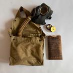 Engels gasmasker set wo2, Ophalen of Verzenden, Engeland, Overige typen