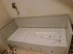Hemnes bedbank, grijs ikea, Ophalen, Gebruikt, 70 tot 85 cm, Lattenbodem