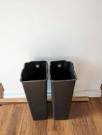 Wesco Prullenbak inzetten 2x 18 liter voor afvalscheiding, Huis en Inrichting, Minder dan 50 cm, Zo goed als nieuw, Ophalen